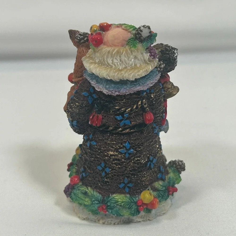 Vintage Crinkle Claus‎ 1997 Possible Dreams Noah Santa Deer Belsnickel German
